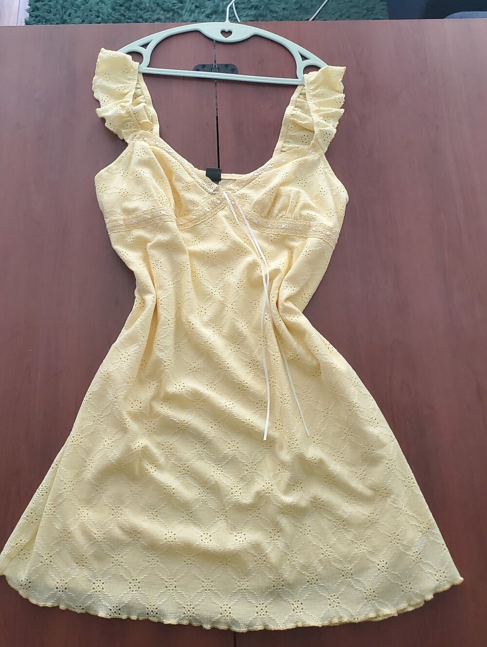 wild fable Pale Yellow Dress